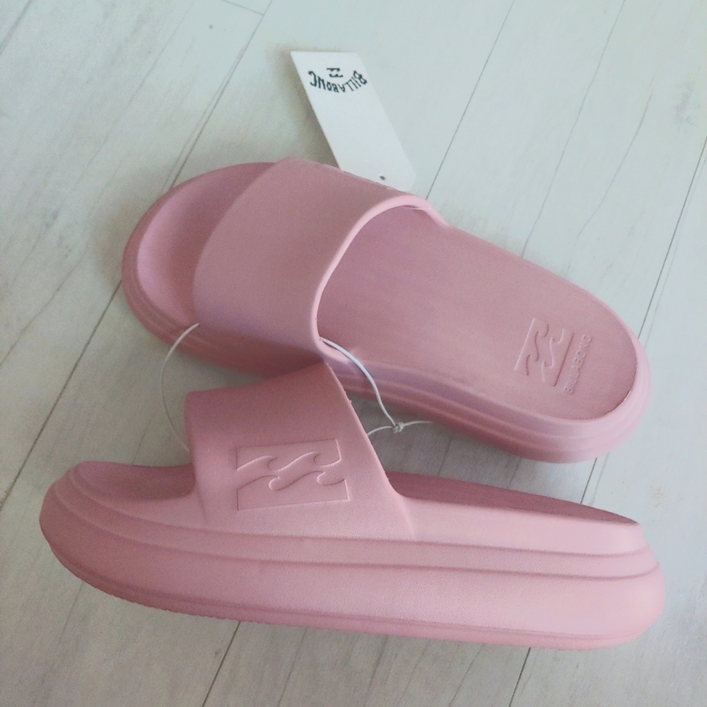 BillABONG NEW Kids Cushion Platform Slides Sandals